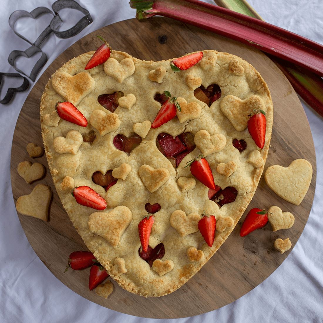 Herzkuchen zum Muttertag vegan - Team Vegan © vegan t shirt