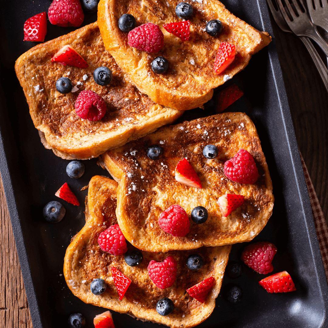 Mit Liebe zubereitet: Veganer French Toast für den perfekten Start in den Tag - Team Vegan © vegan t shirt