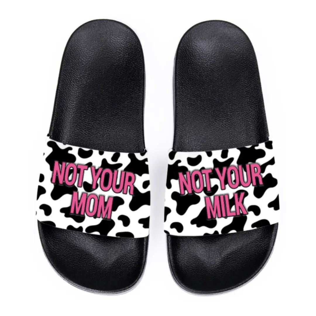 Not your mom not your milk - Veggieletten - Badeschlappen