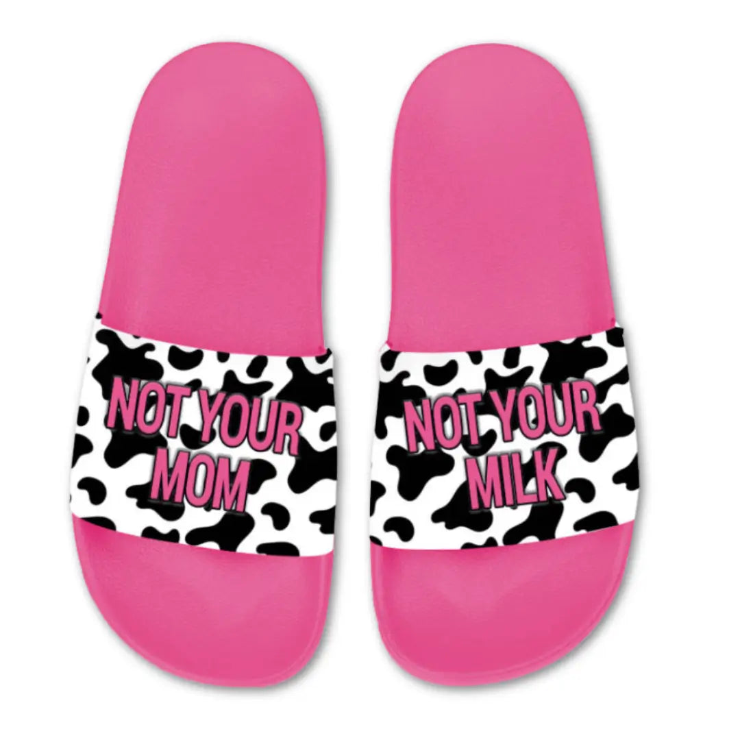 Not your mom not your milk - Veggieletten - Badeschlappen