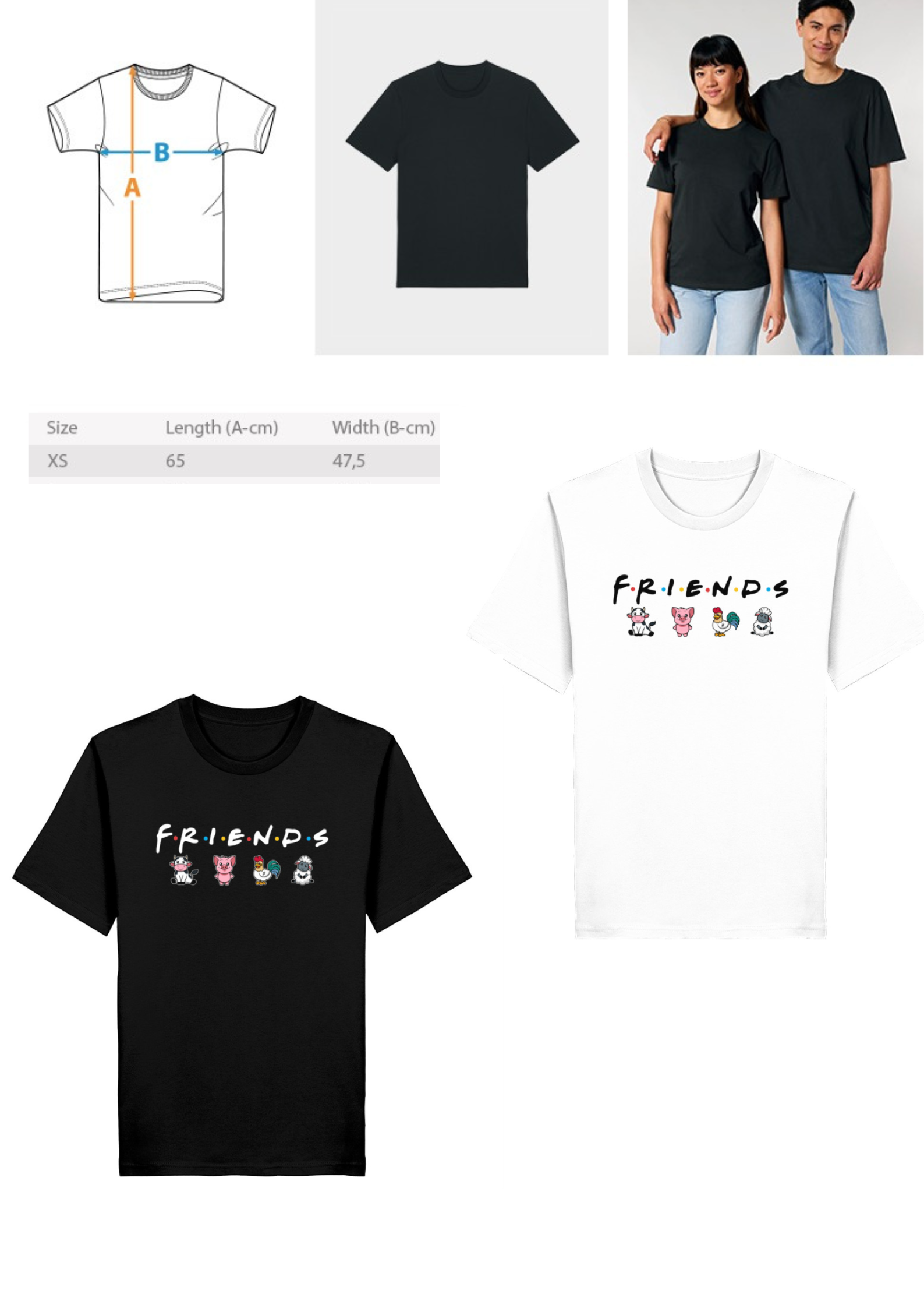 Friends - Unisex Organic Shirt