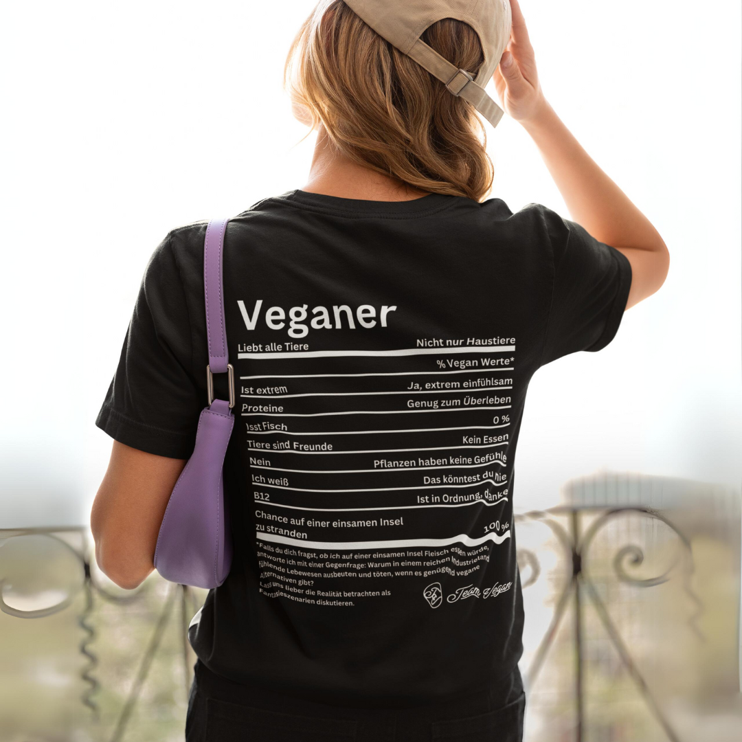 Nährwerttabelle (Backprint) - Damen Organic Shirt