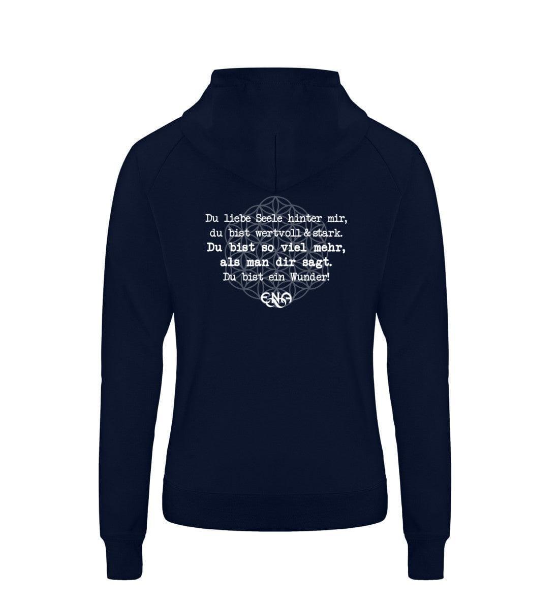 Du liebe Seele hinter mir... (ENA) - Damen Premium Hoodie Trigger Hoodie ST/ST Shirtee French Navy S