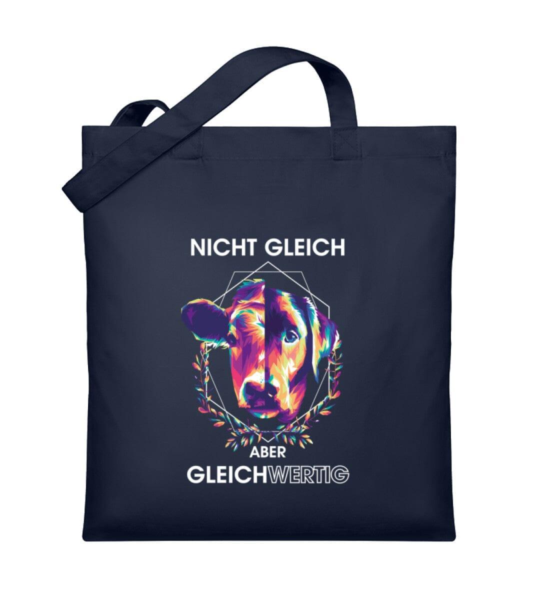 Nicht gleich aber gleichwertig - Organic Jutebeutel Organic Jutebeutel Shirtee French Navy OneSize