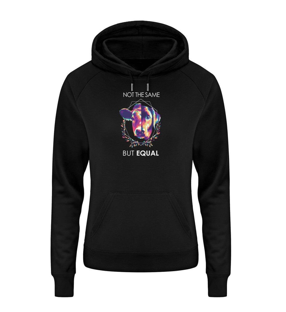 Not the same but equal - Damen Premium Hoodie Trigger Hoodie ST/ST Shirtee Schwarz S