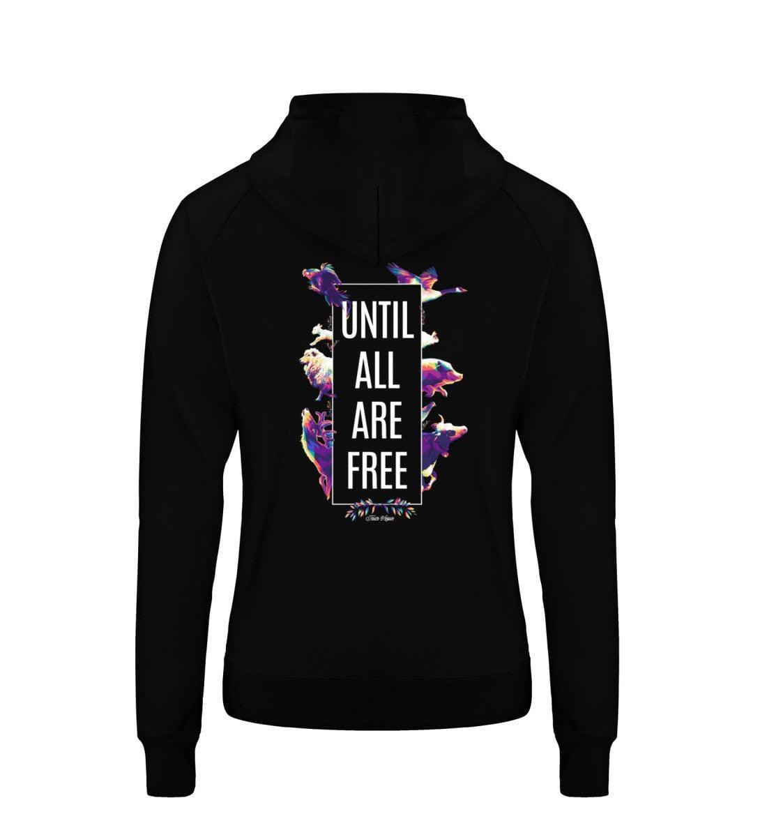 Not the same but equal x Until all are free (beidseitig) - Damen Premium Hoodie Trigger Hoodie ST/ST Shirtee