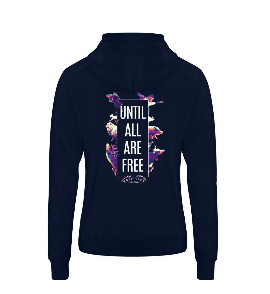 Not the same but equal x Until all are free (beidseitig) - Damen Premium Hoodie Trigger Hoodie ST/ST Shirtee