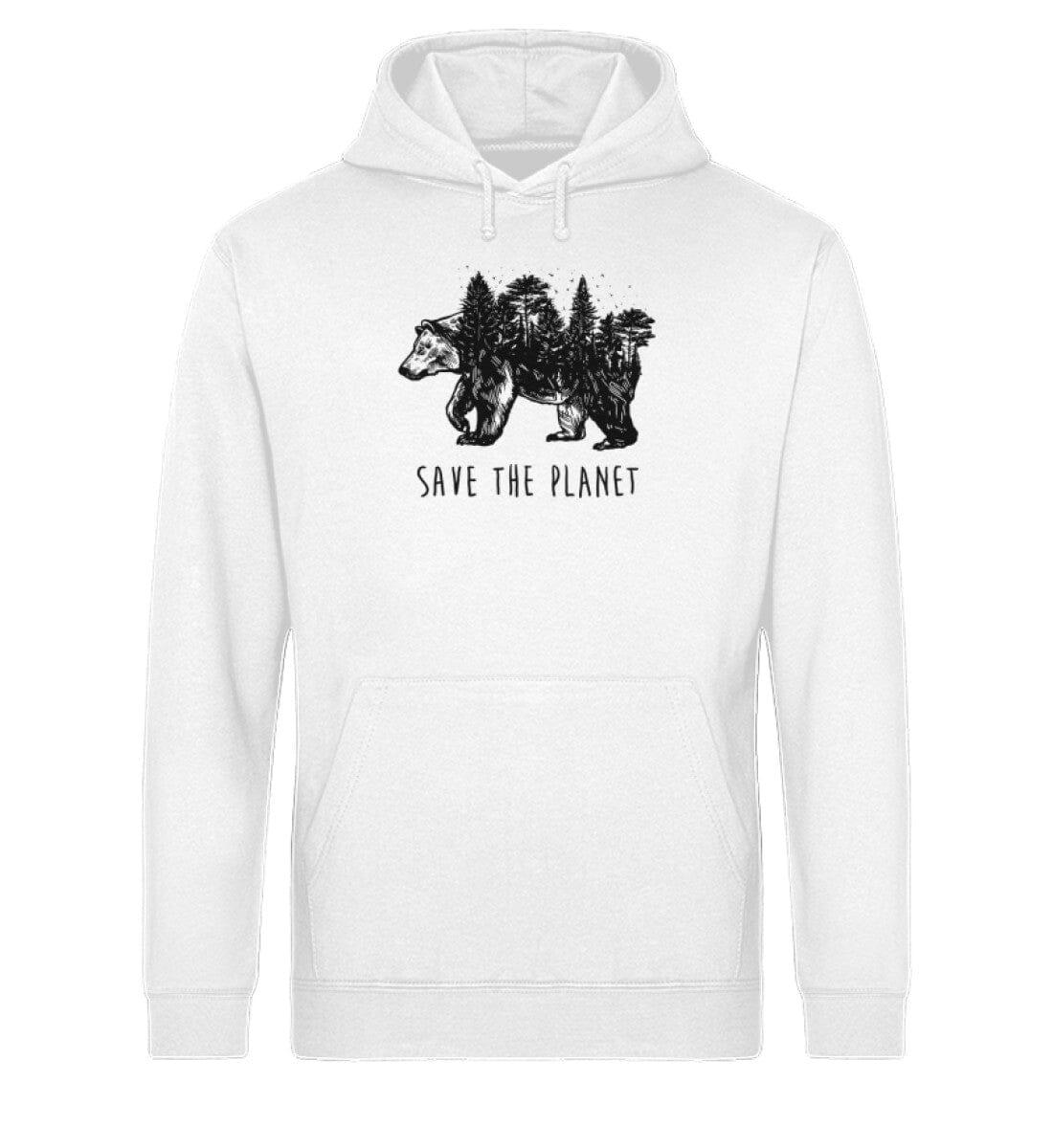 Save the planet - Unisex Organic Hoodie - Team Vegan © vegan t shirt