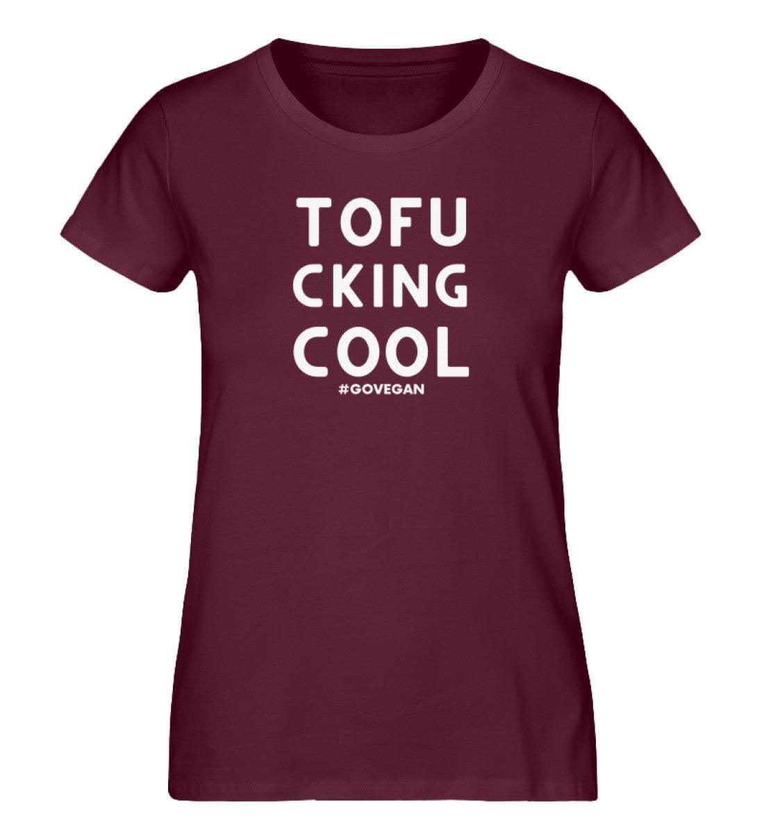 Tofucking cool - Damen Organic Shirt Stella Jazzer T-Shirt ST/ST Shirtee Burgundy XS