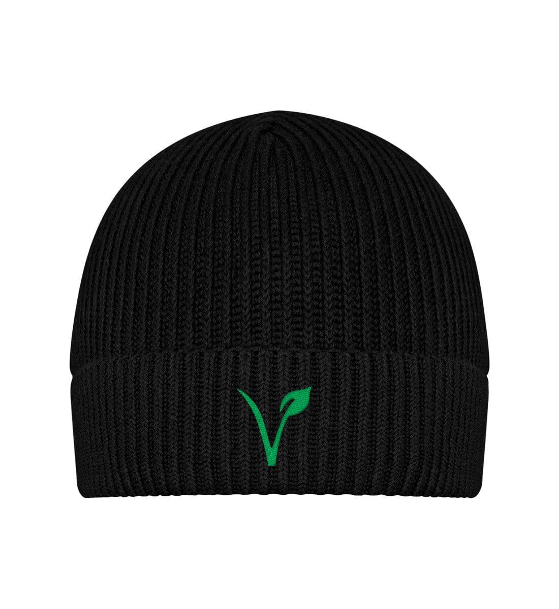 V - Fischermütze ST/ST mit Stick Fischermütze ST/ST mit Stick Shirtee Schwarz OneSize