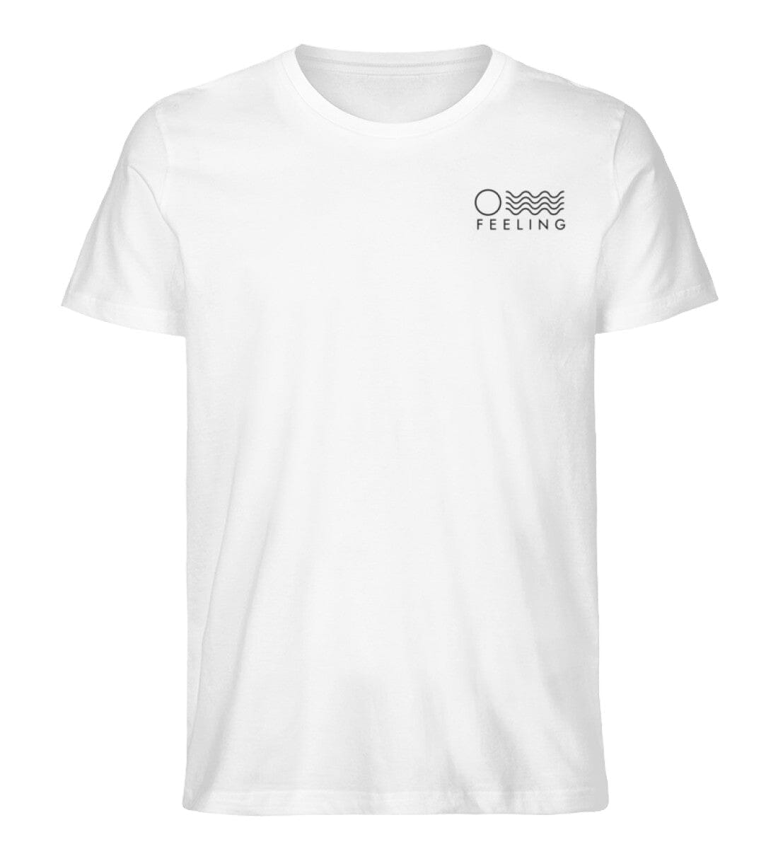 Vegan Vibe - Cow (beidseitig) - Herren Organic Shirt Rocker T-Shirt ST/ST Shirtee White S