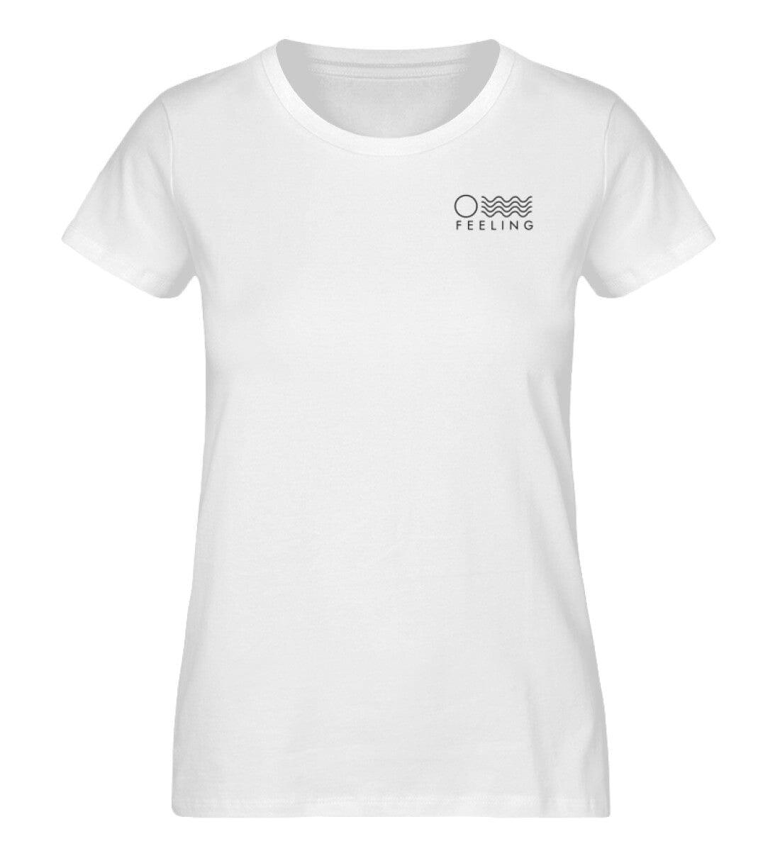 Vegan Vibes - Chicken (beidseitig) - Damen Organic Shirt Stella Jazzer T-Shirt ST/ST Shirtee White XS