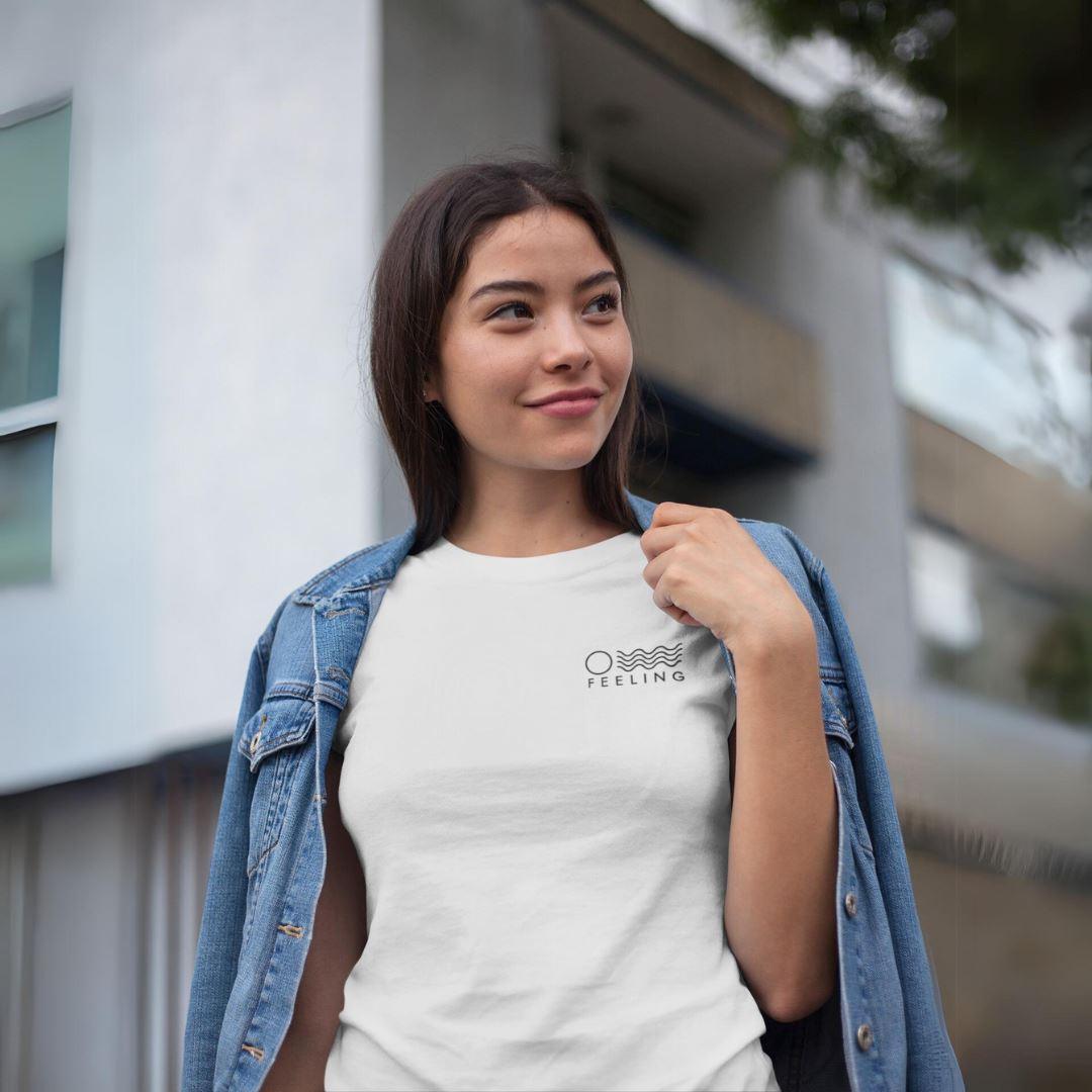 Vegan Vibes - Cow (beidseitig) - Damen Organic Shirt Stella Jazzer T-Shirt ST/ST Shirtee