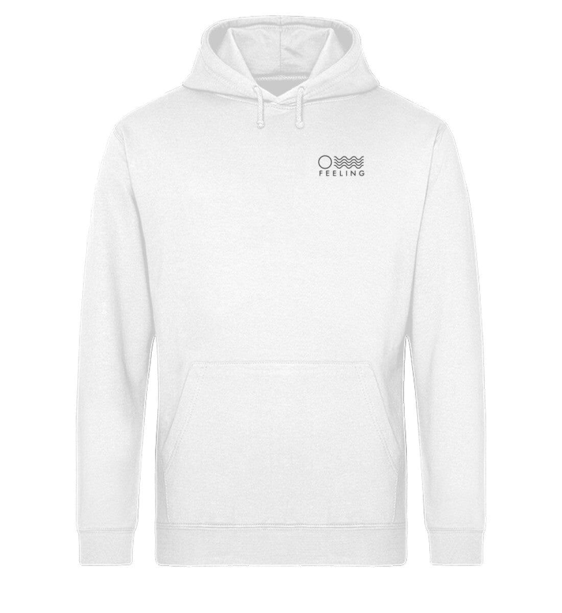 Vegan Vibes - Cow (beidseitig) - Unisex Organic Hoodie Drummer Hoodie ST/ST Shirtee White XS