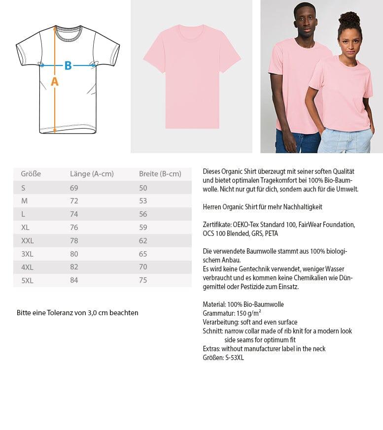 Vegan Vibes - Pig (beidseitig) - Herren Organic Shirt Rocker T-Shirt ST/ST Shirtee