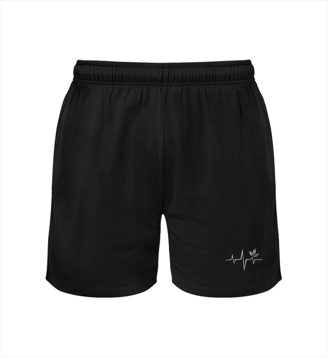 Vegan Heartbeat - Waker Shorts ST/ST mit Stick - Team Vegan © vegan t shirt