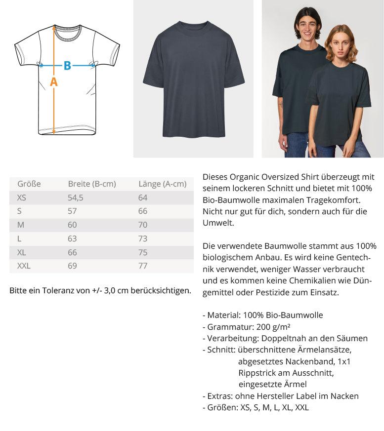 Not the same but equal #3 - Oversized Organic Shirt - Team Vegan © vegan t shirt