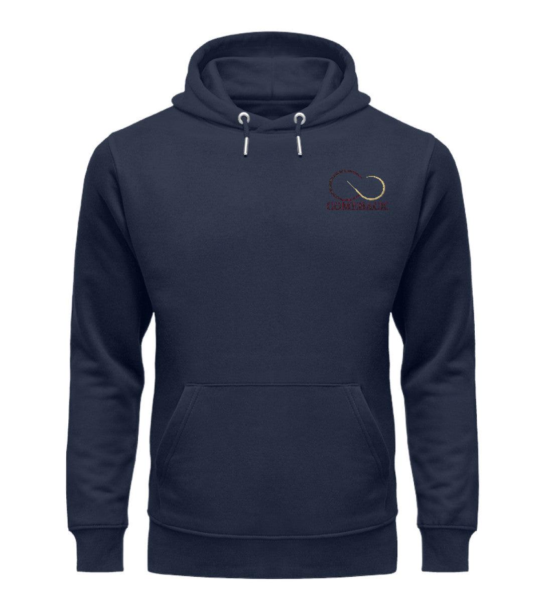 Comeback (schwarz) - Unisex Premium Organic Hoodie mit Stick - Team Vegan © vegan t shirt