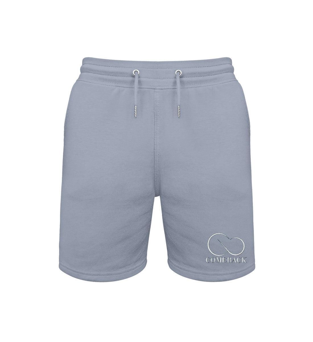 Comeback (weiß) - Trainer Sweat Shorts ST/ST mit Stick - Team Vegan © vegan t shirt