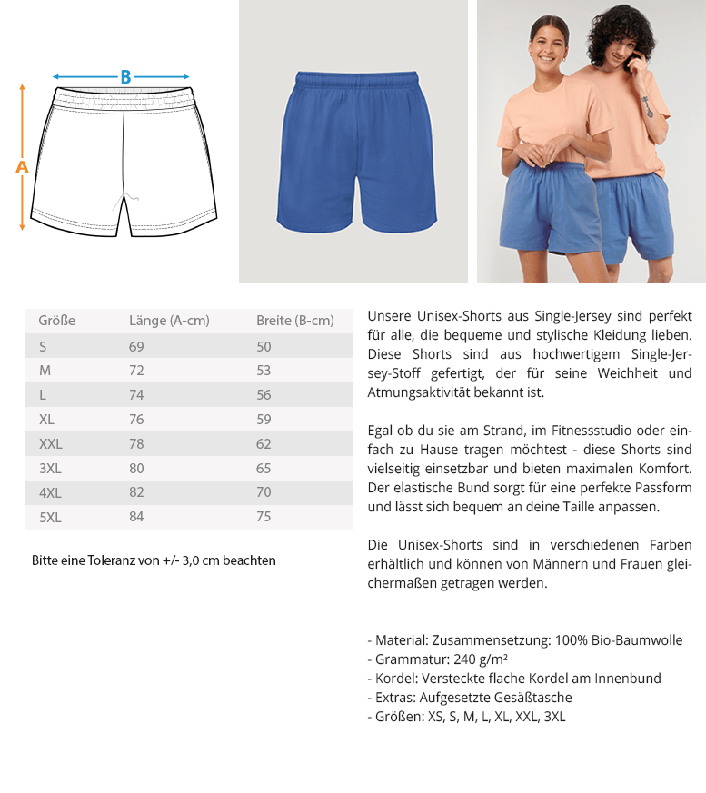 Vegan Heartbeat - Waker Shorts ST/ST mit Stick - Team Vegan © vegan t shirt