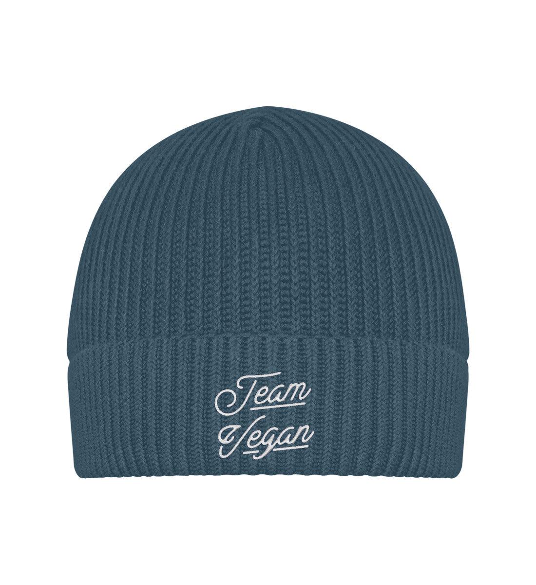 Team Vegan - Fischermütze ST/ST mit Stick - Team Vegan © vegan t shirt