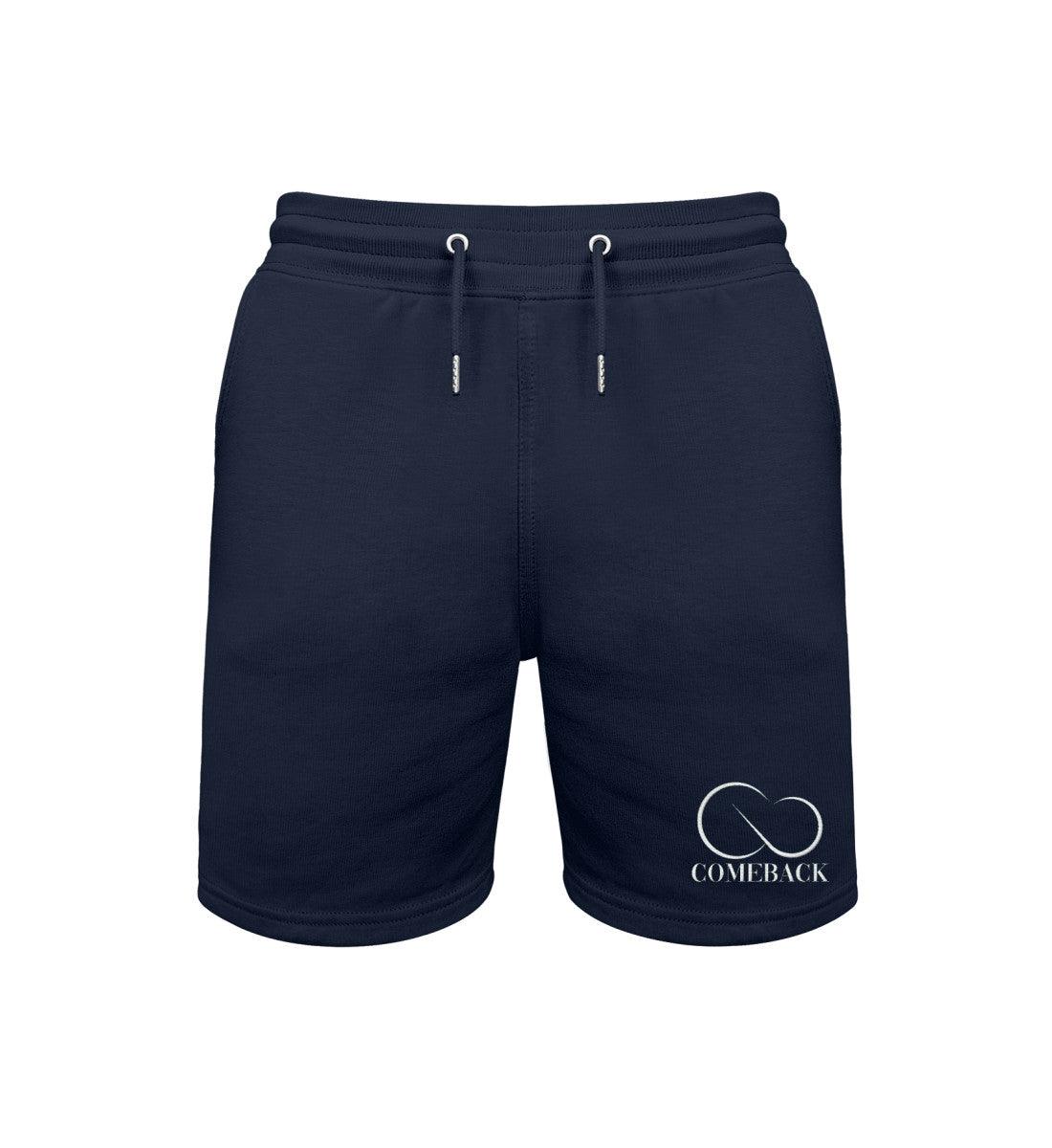 Comeback (weiß) - Trainer Sweat Shorts ST/ST mit Stick - Team Vegan © vegan t shirt