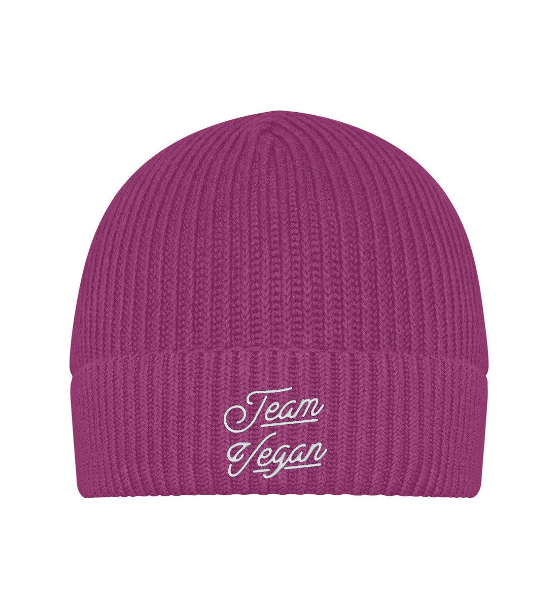 Team Vegan - Fischermütze ST/ST mit Stick - Team Vegan © vegan t shirt