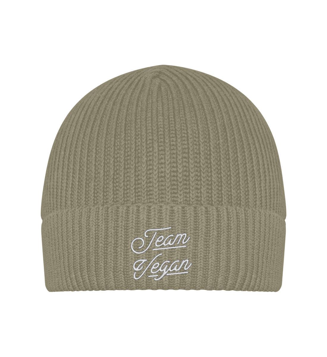 Team Vegan - Fischermütze ST/ST mit Stick - Team Vegan © vegan t shirt