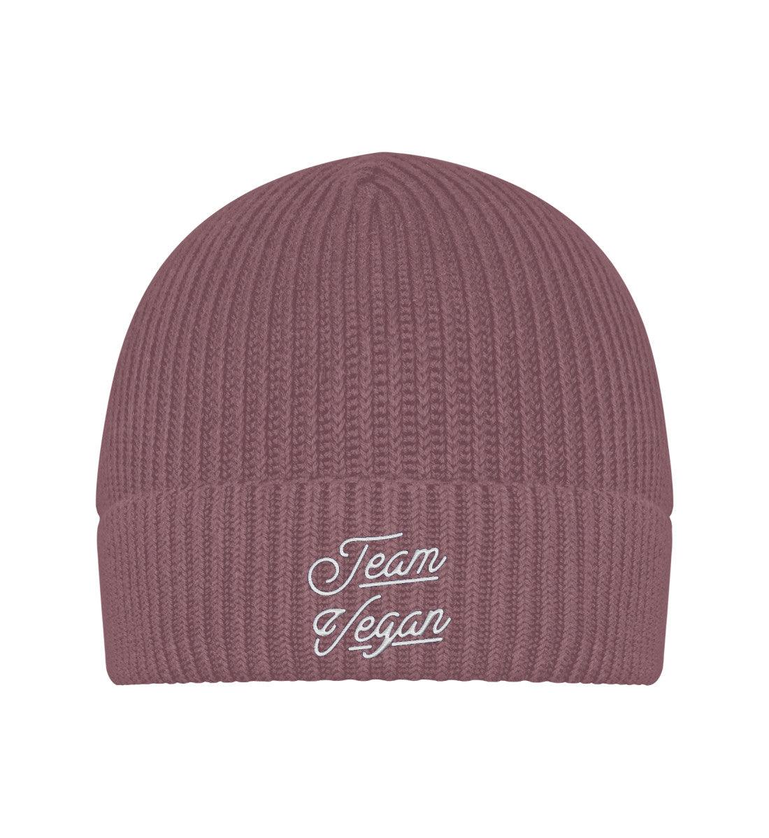 Team Vegan - Fischermütze ST/ST mit Stick - Team Vegan © vegan t shirt