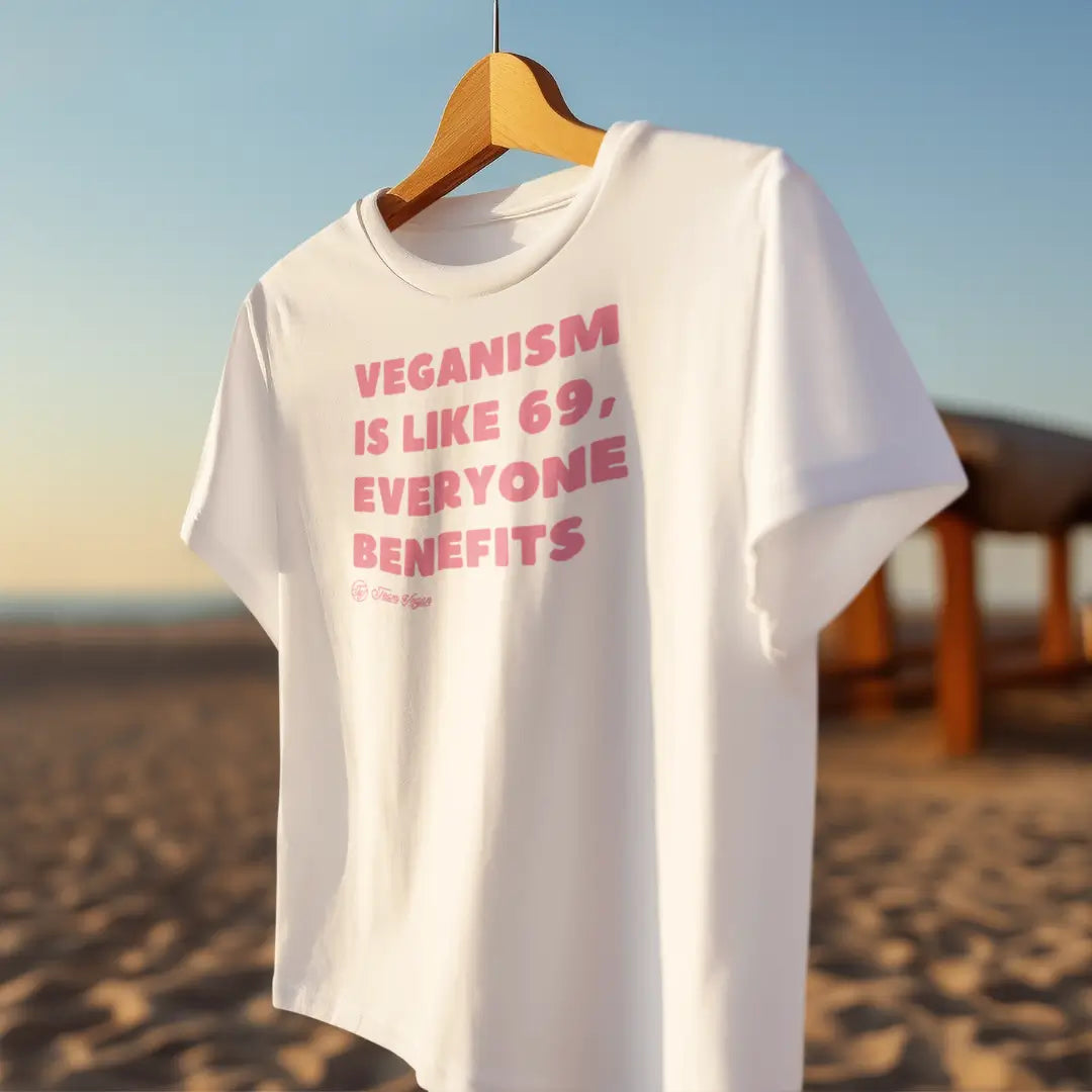 Veganism is like 69 - Damen Organic Shirt