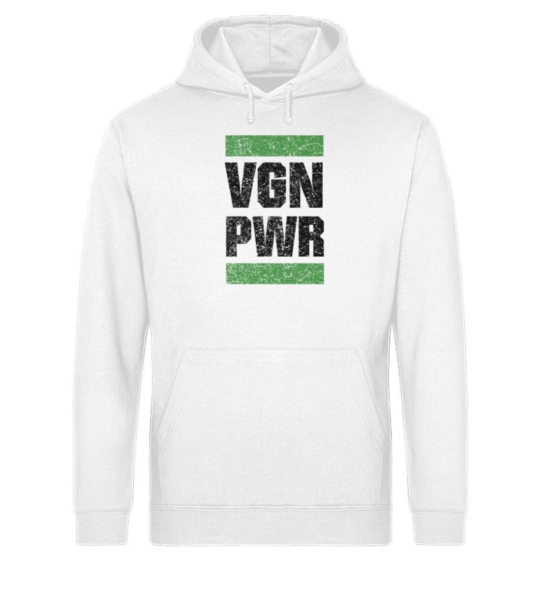 VGN PWR - Unisex Organic Hoodie - Team Vegan © vegan t shirt