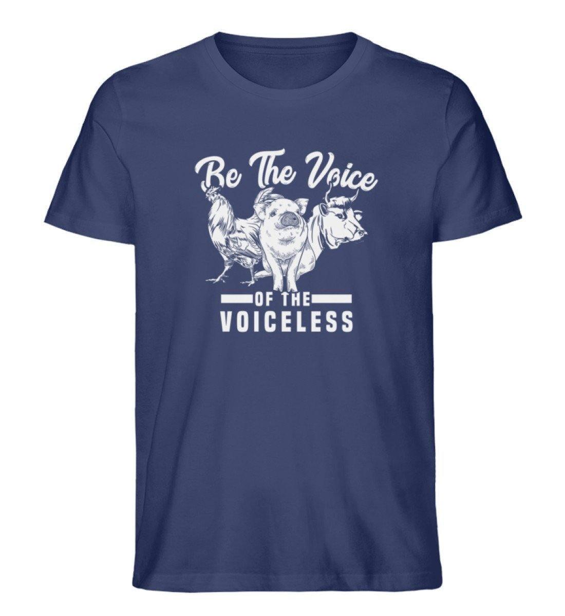 Be The Voice of the voiceless - Unisex Organic Shirt - Team Vegan © vegan t shirt