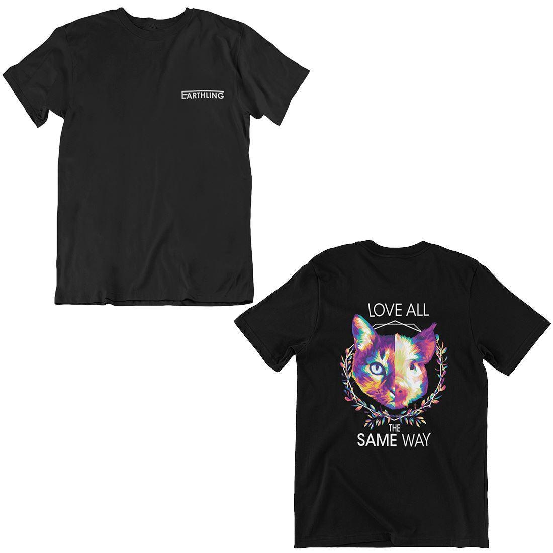 Earthling Love all the same way - Unisex Organic Shirt - Team Vegan © vegan t shirt