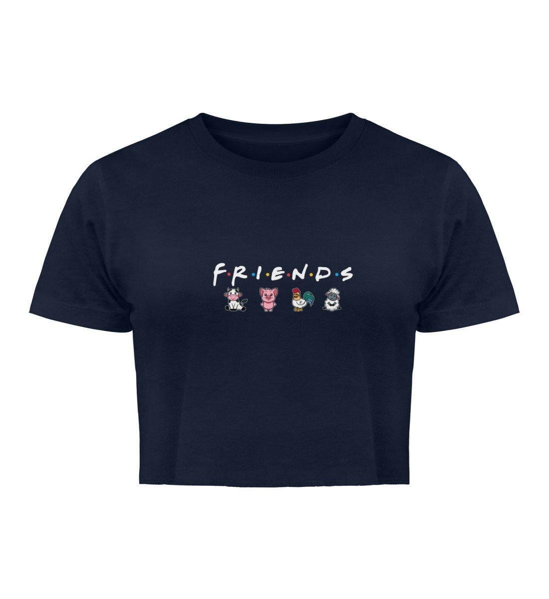 Friends - Damen Organic Crop Top - Team Vegan © vegan t shirt