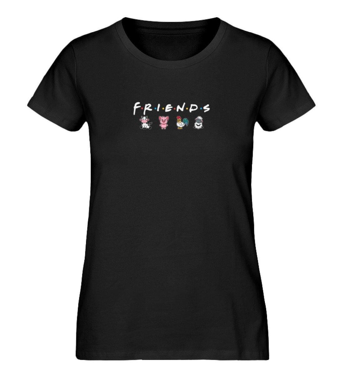 Friends - Damen Organic Shirt - Team Vegan © vegan t shirt