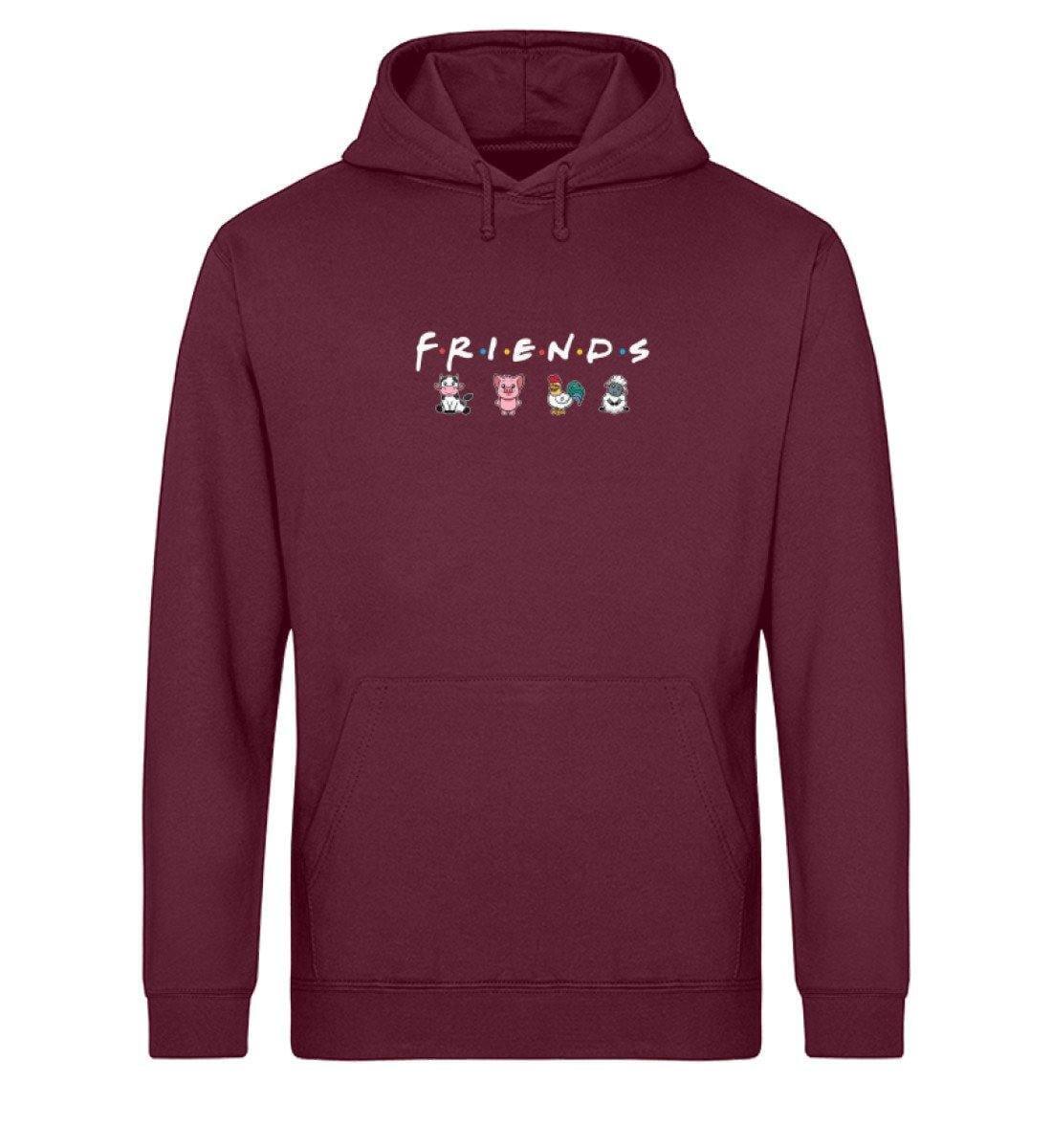 Friends - Unisex Organic Hoodie - Team Vegan © vegan t shirt