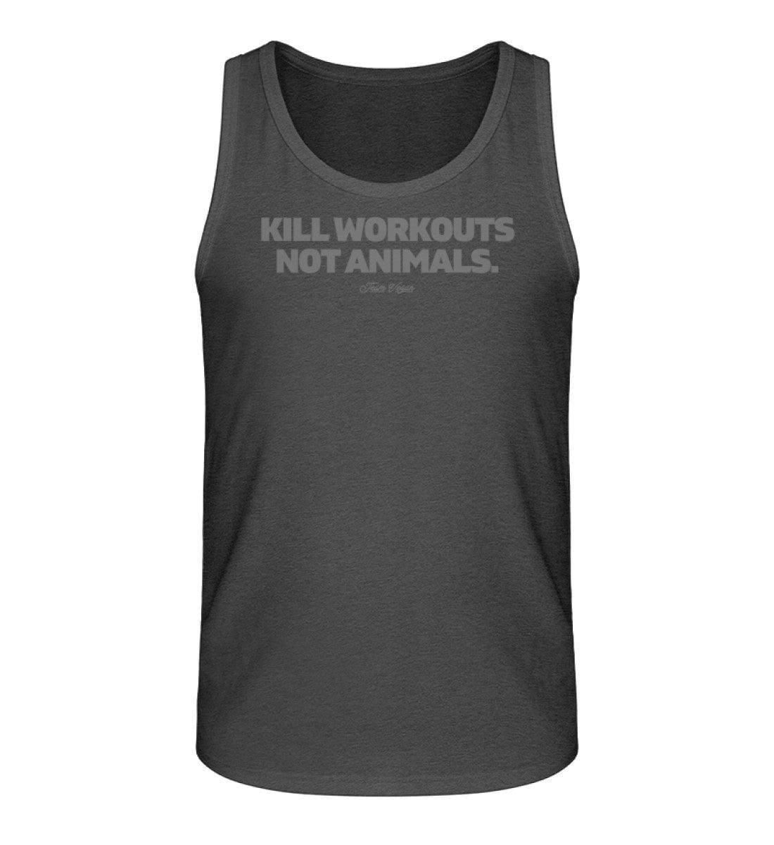 Kill workouts not animals - Herren Organic Tanktop - Team Vegan © vegan t shirt