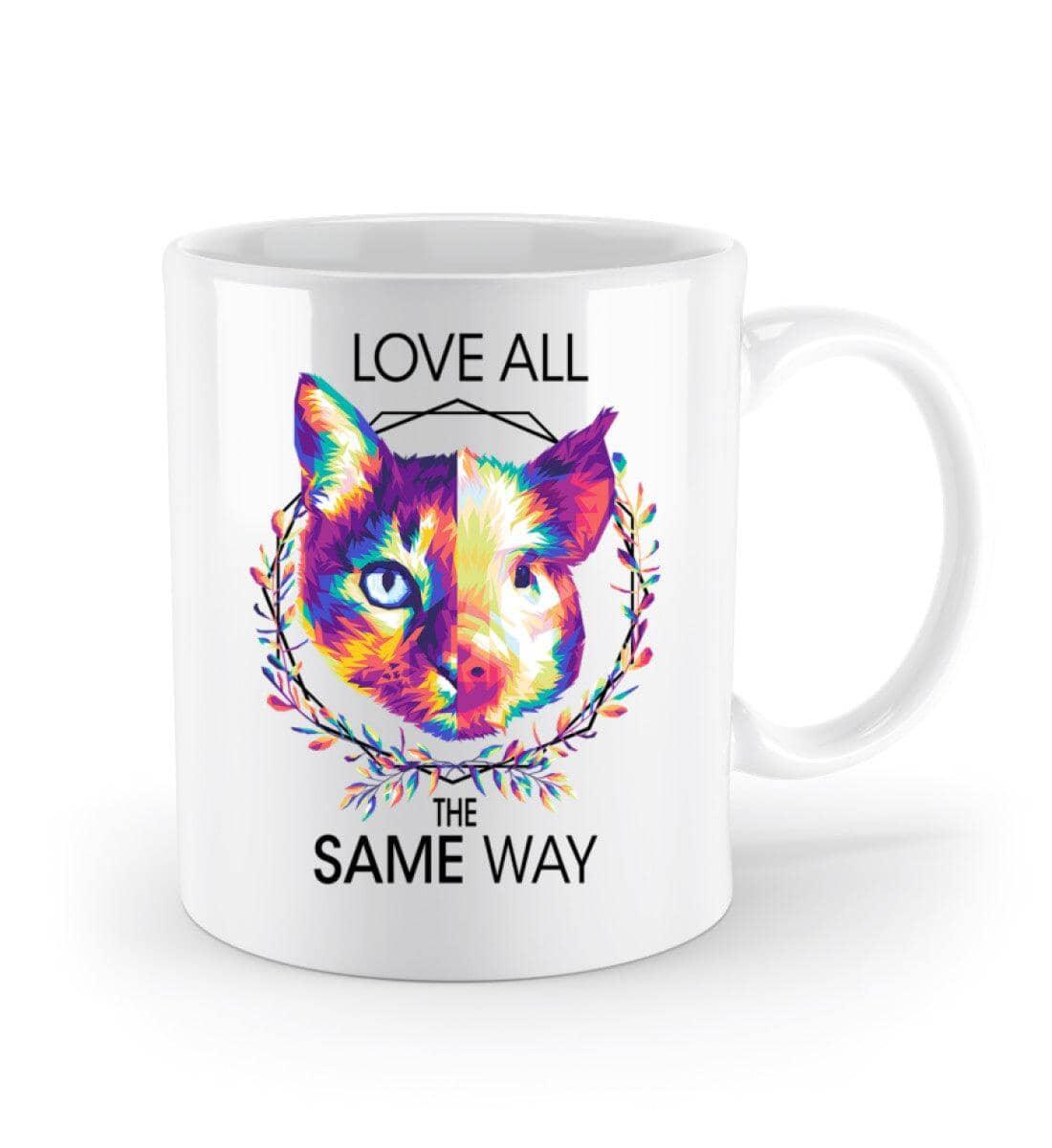 Love all the same way - Tasse - Team Vegan © vegan t shirt