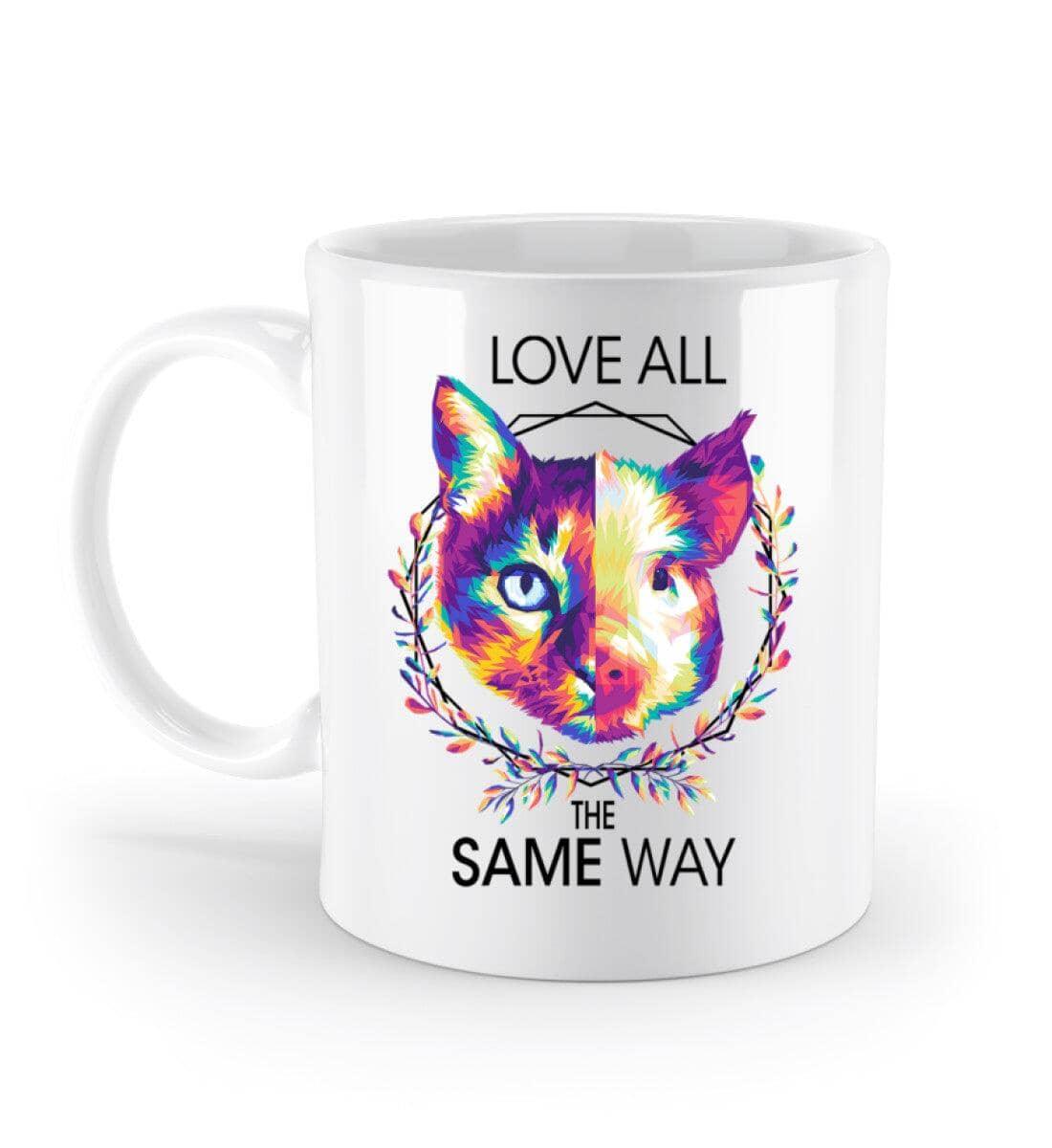 Love all the same way - Tasse - Team Vegan © vegan t shirt