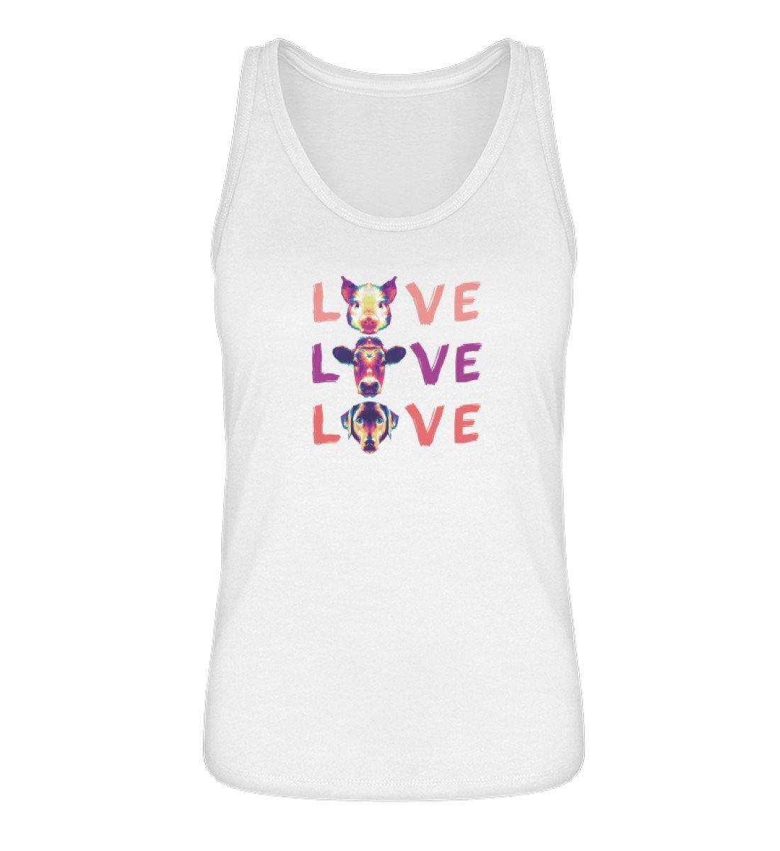 Love love love - Damen Organic Tanktop - Team Vegan © vegan t shirt