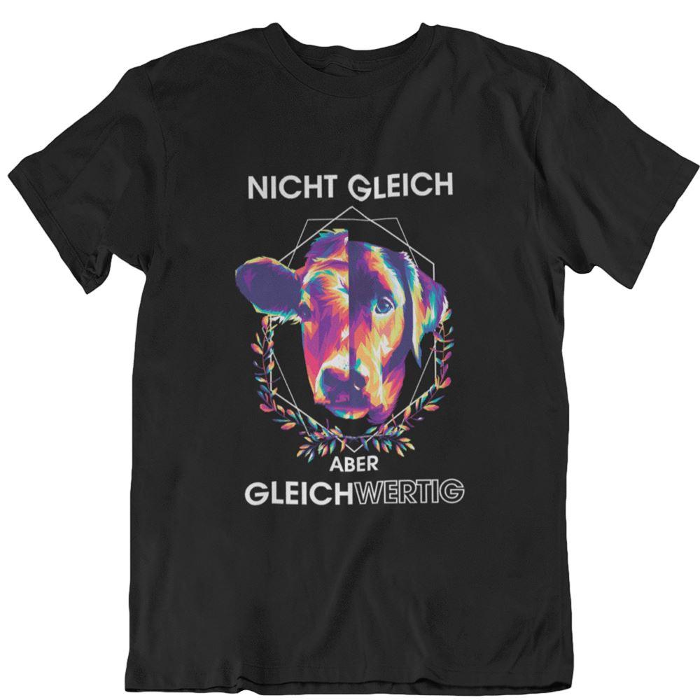 Nicht gleich aber gleichwertig - Unisex Organic Shirt - Team Vegan © vegan t shirt