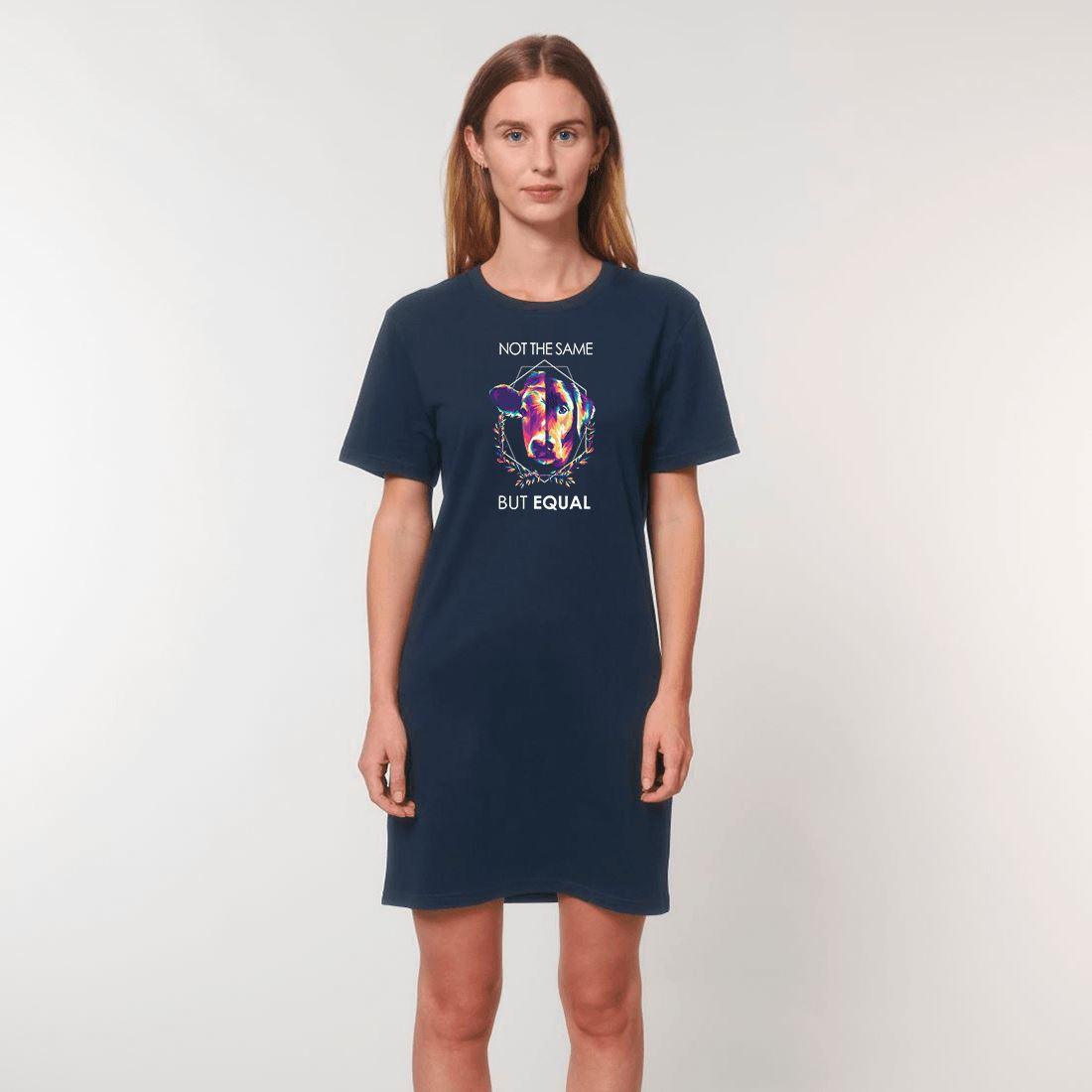 Not the same but equal - T-Shirt Kleid - Team Vegan © vegan t shirt