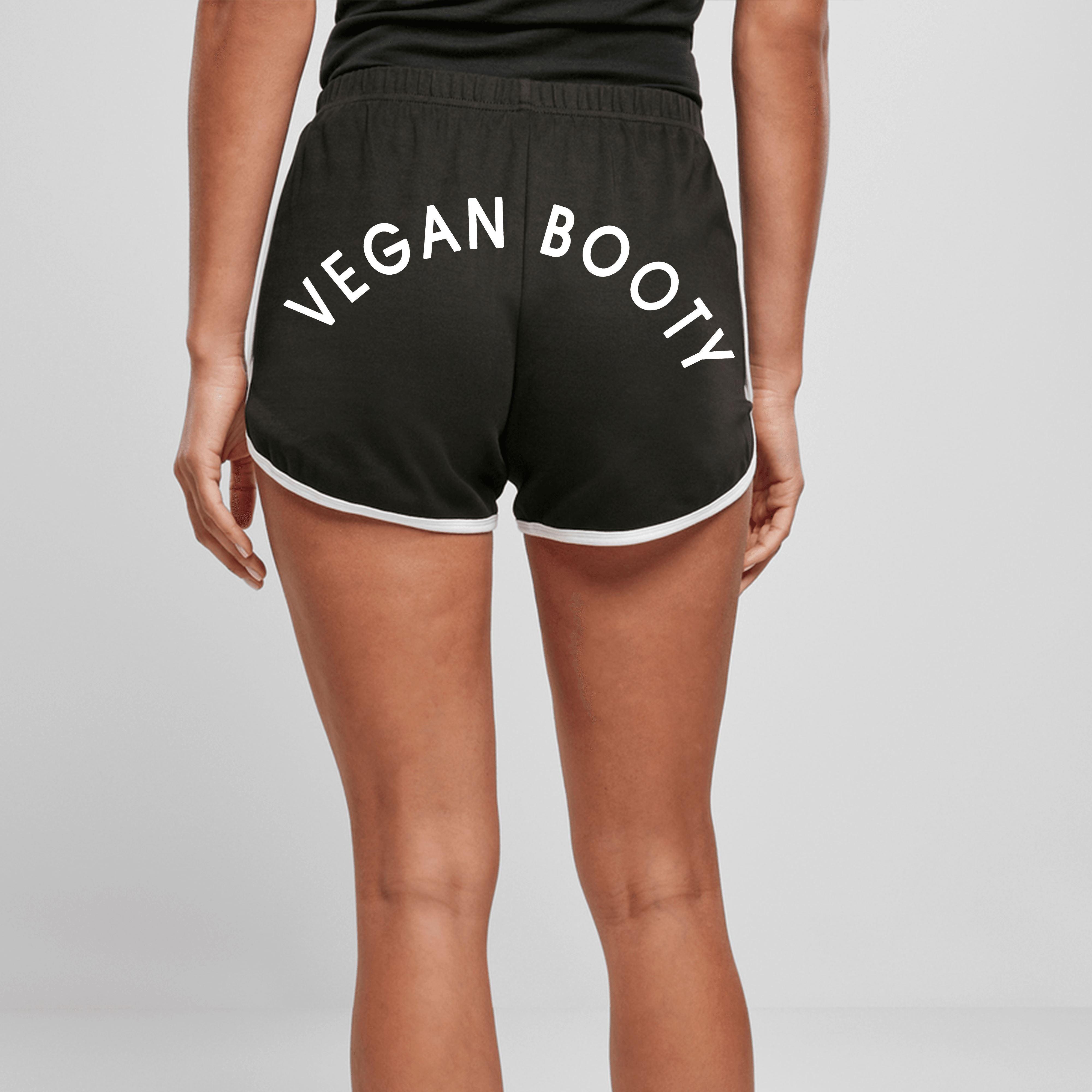Organic Hotpants/ Shorts - Vegan Booty - Team Vegan © vegan t shirt