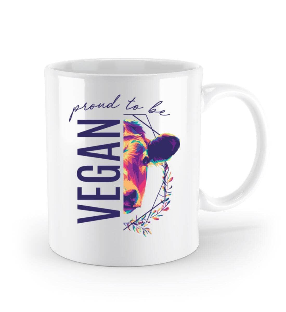 Proud to be vegan - Tasse - Team Vegan © vegan t shirt