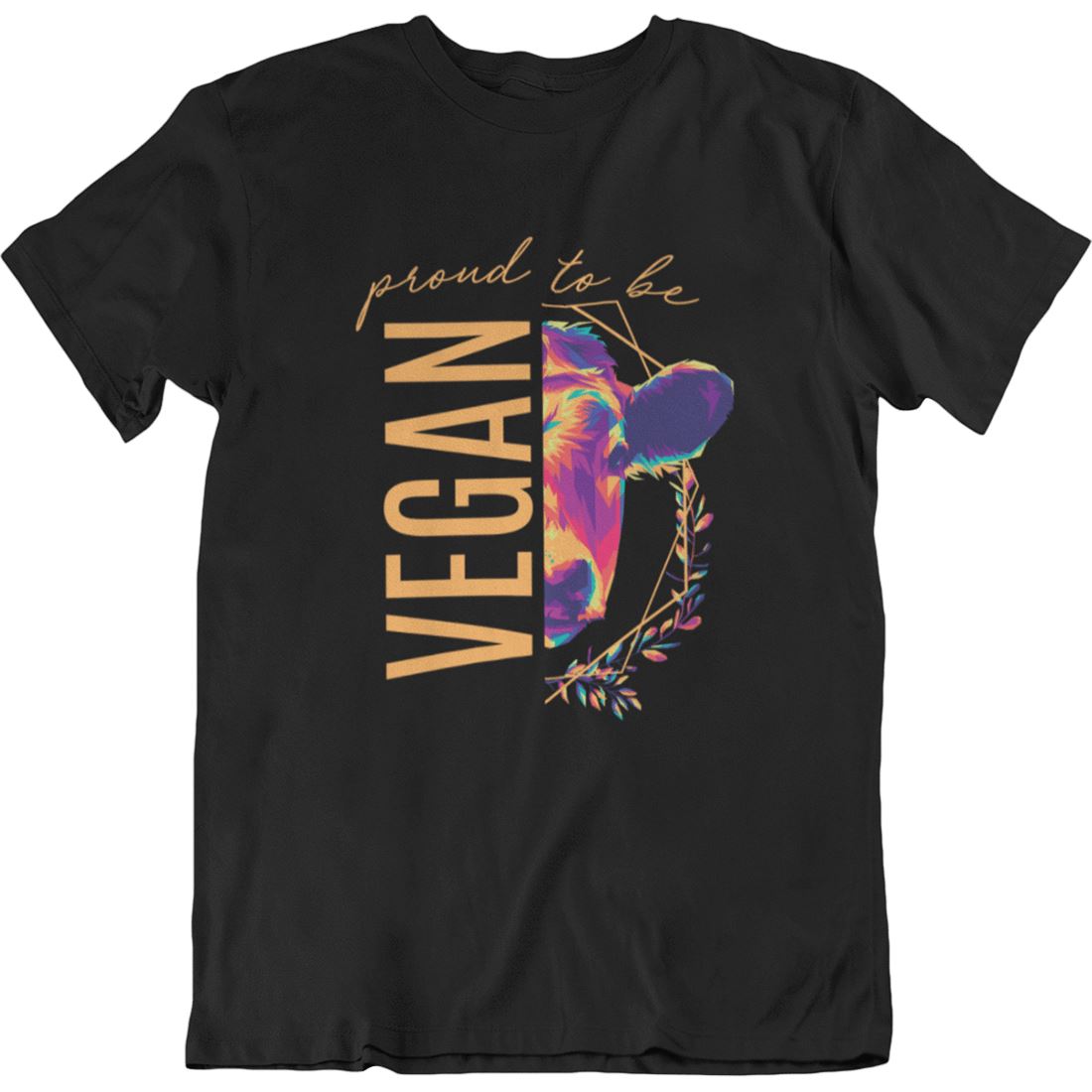 Proud to be vegan - Unisex Organic Shirt Rocker T-Shirt ST/ST Shirtee