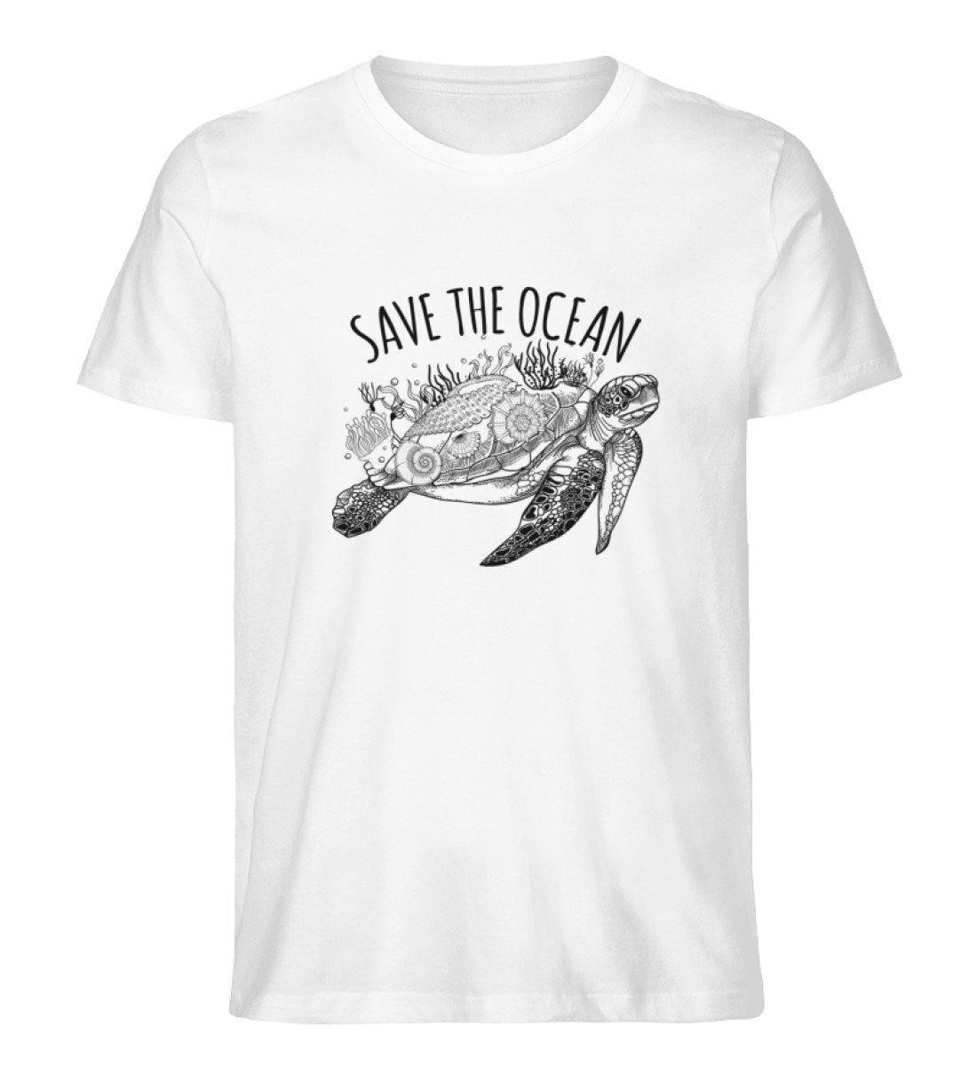 Save the ocean - Unisex Organic Shirt - Team Vegan © vegan t shirt