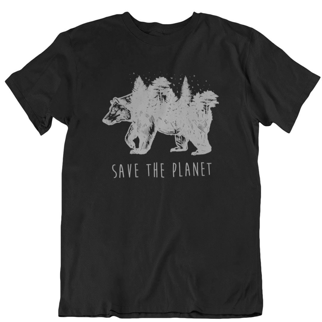 Save the planet - Unisex Organic Shirt - Team Vegan © vegan t shirt