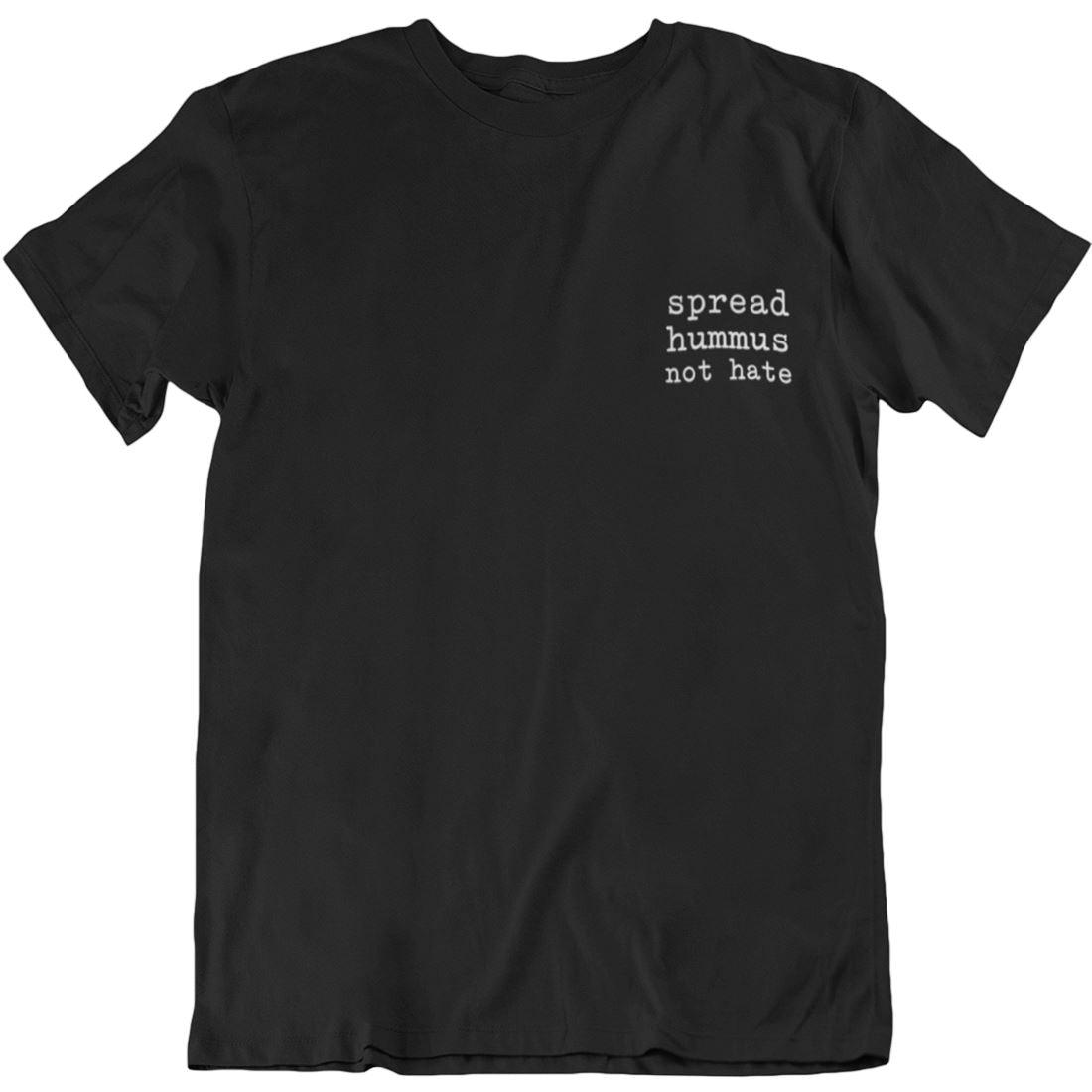 Spread hummus not hate - Unisex Organic Shirt - Team Vegan © vegan t shirt