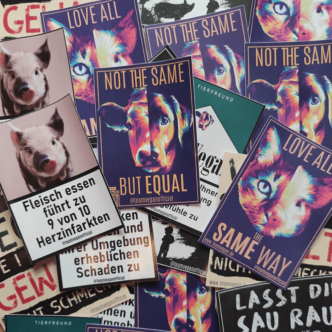 Sticker Set - 20 Sticker 72--Accessoires Shirtee