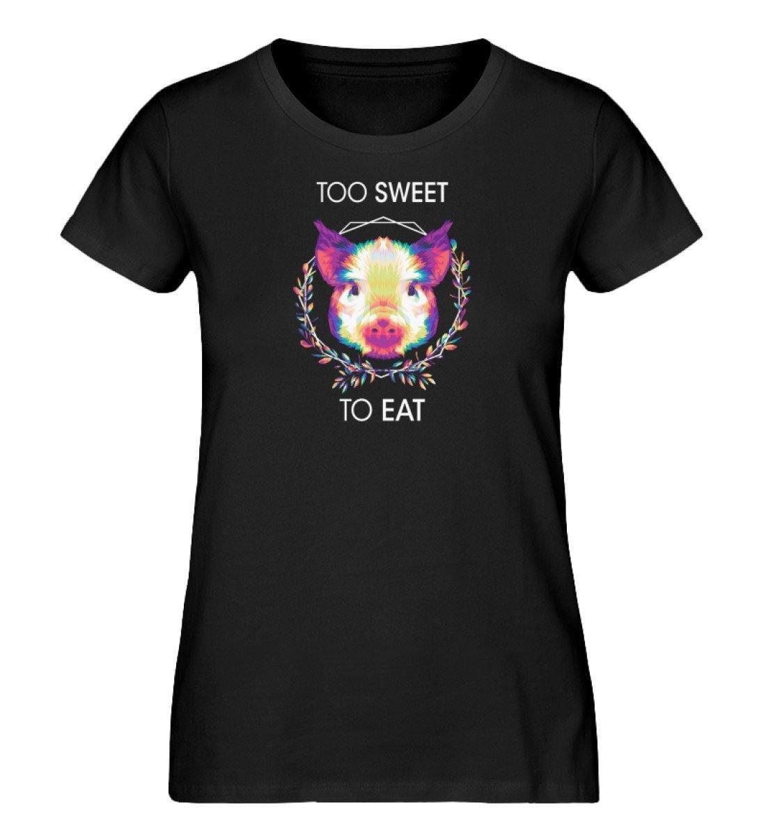 Too sweet to eat - Damen Organic Shirt - Team Vegan © vegan t shirt